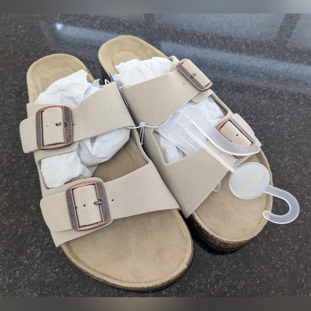 Men's EVA Slide Sandal 9-10 Sun & Sky Beach